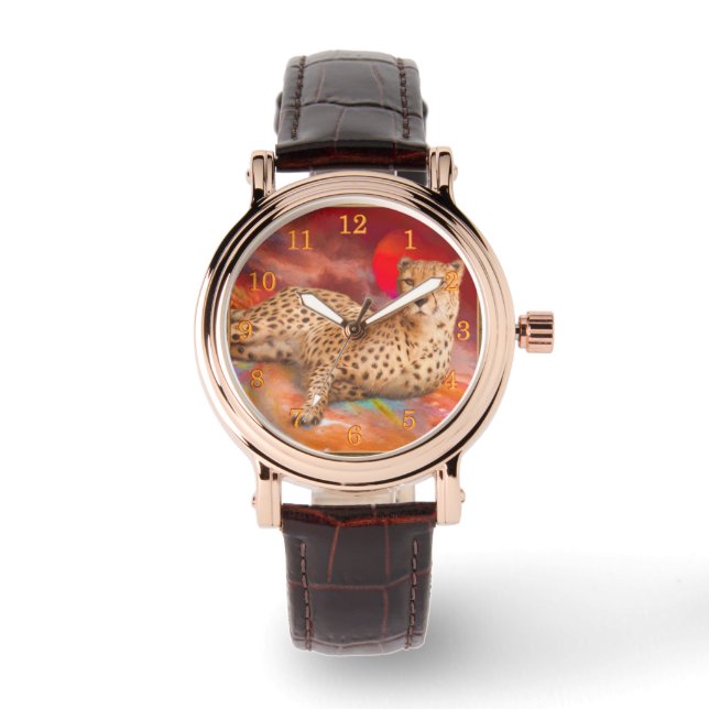 CHEETAH VANISHING POINT ARMBANDSUR (Framsida)