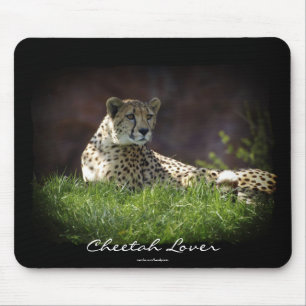 Cheetah Vild katt Animal-Älskare Mousepad Musmatta