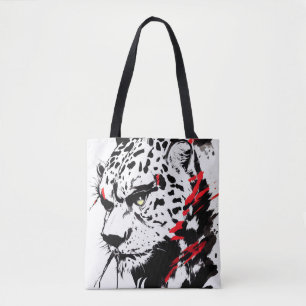 Cheetah Vild Nature Free Spirit Art Penselmålning Tygkasse