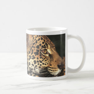 Cheetahansikte Kaffemugg