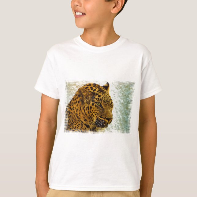 CheetahbarnT-tröja Tee Shirt (Framsida)