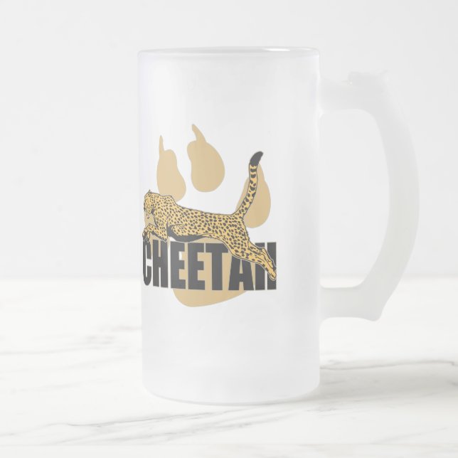 Cheetahen driver frostat ölglas (Höger)