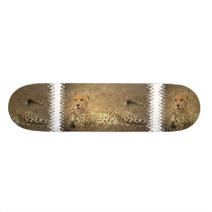 Cheetahen Spots skateboarden Skateboard Bräda 20 Cm