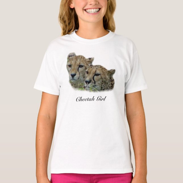 Cheetahflicka T-shirt (Framsida)