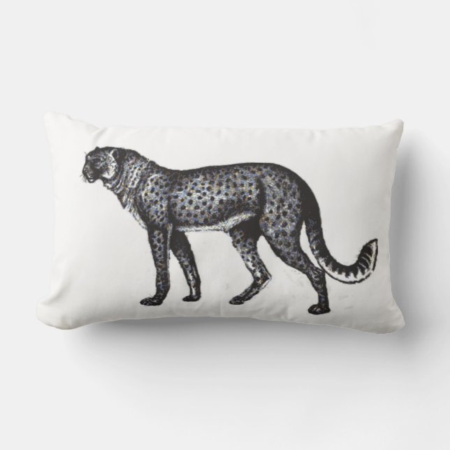 CheetahLumbardekorativ kudde (Framsida)