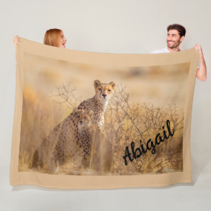 Cheetahs Fleecefilt