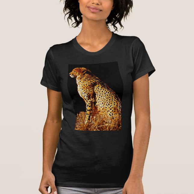Cheetahs hållning t-shirt (Framsida)