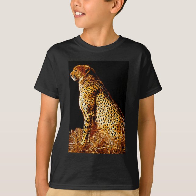 Cheetahs hållning t-shirt (Framsida)