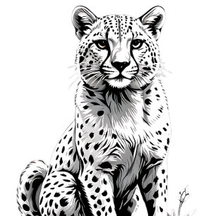 Cheetahs tidslösa Sprint: Speed & Survival T Shirt