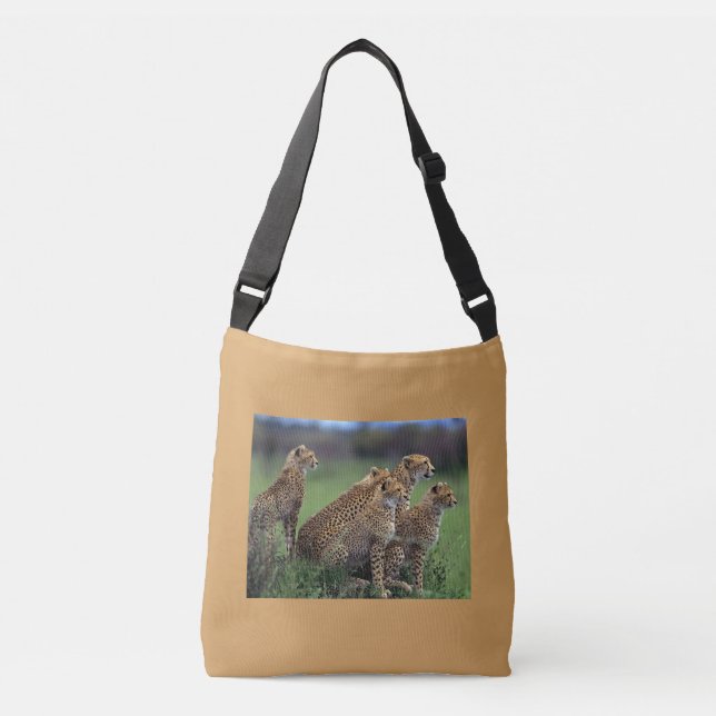 Cheetahs Tote Bag Axelväska (Framsida)