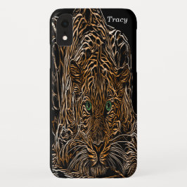 Cheetahs vild katt i skogseffekten