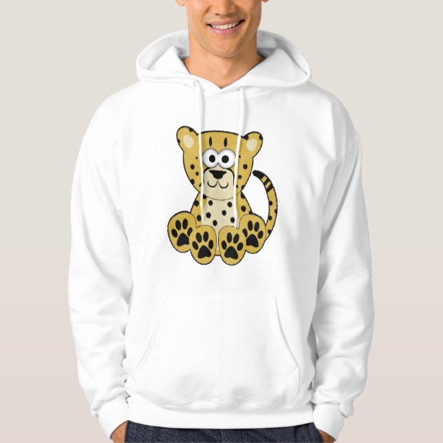 Cheetahskjortor Hoodie (Framsida)