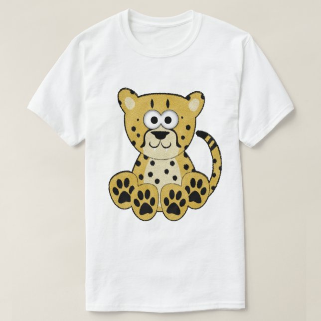 Cheetahskjortor Tee Shirt (Design framsida)