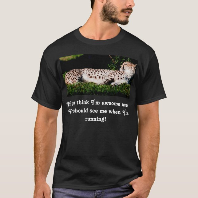 CheetahspringT-tröja Tee (Framsida)