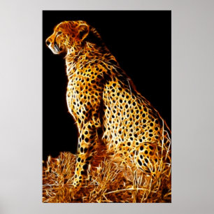 Cheetahsstance Poster