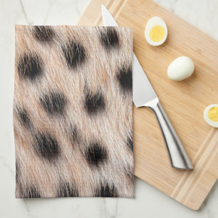 Cheetahtryck Kökshandduk