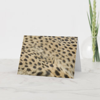 Cheetahtryck Kort