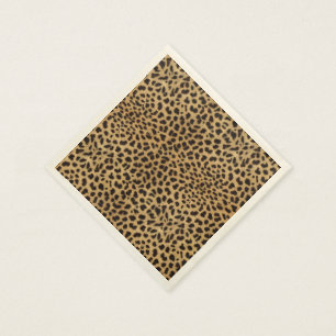Cheetahtryck Pappersservett