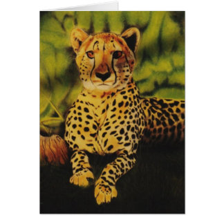 ’Cheetha’ Hälsningskort