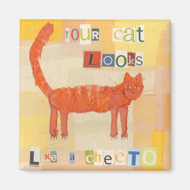 Cheeto Cat magnet (Framsidan)