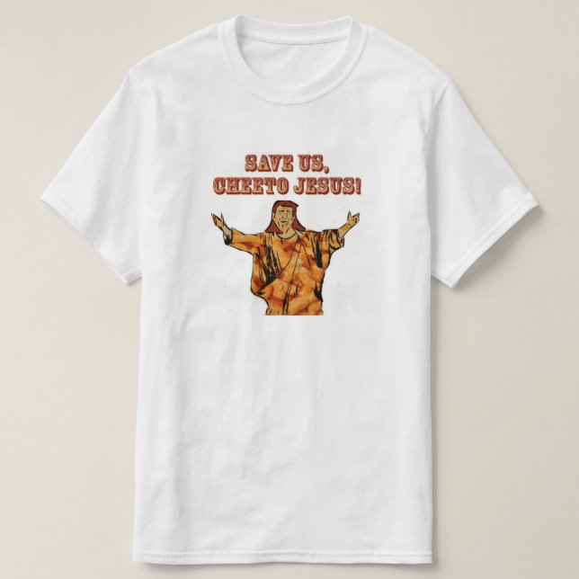 Cheeto Jesus T-tröja Tröja (Design framsida)