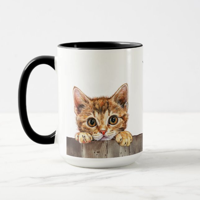 Cheetoh Cat Mugg (Vänster)