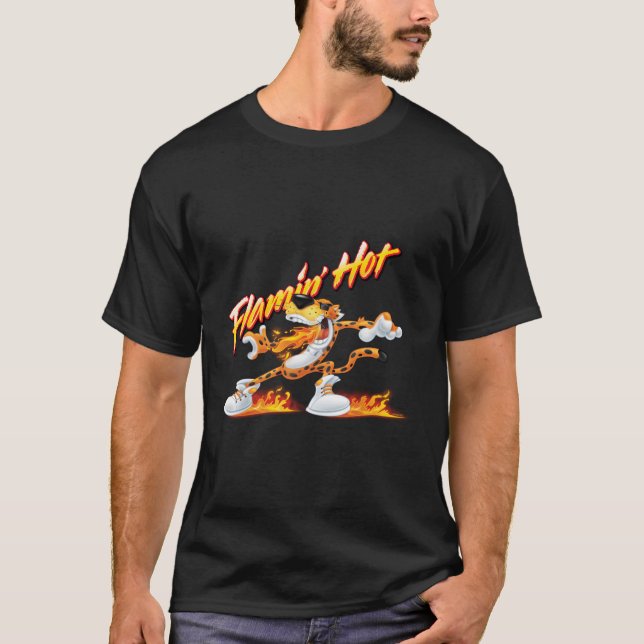 Cheetos Flamins Hett T Shirt (Framsida)