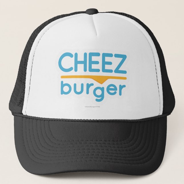 Cheezburger logotyp (färg) keps (Framsida)