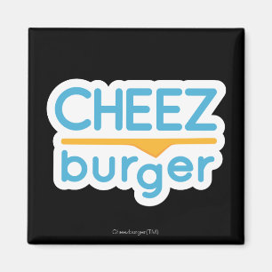 Cheezburger logotyp (färg) magnet