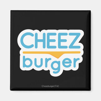 Cheezburger Logotyp (färg) Magnet