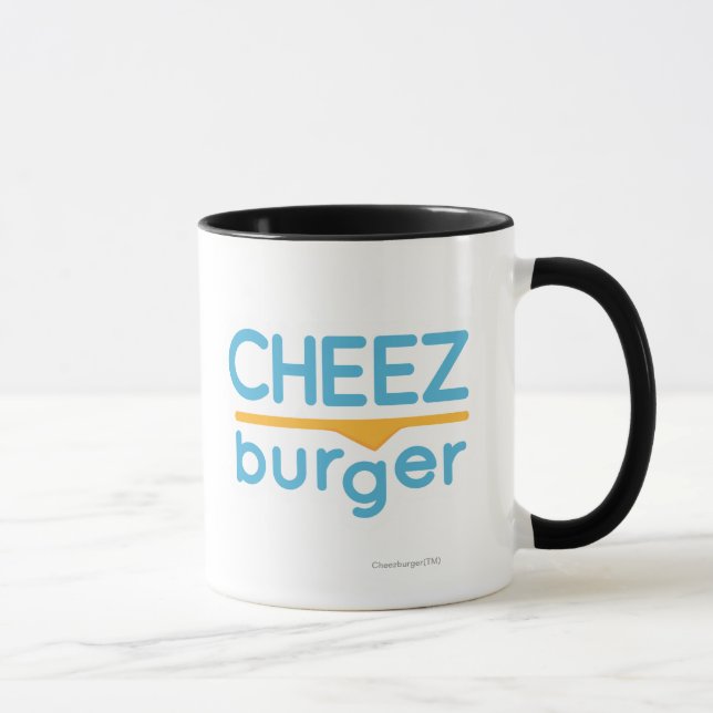 Cheezburger logotyp (färg) mugg (Höger)