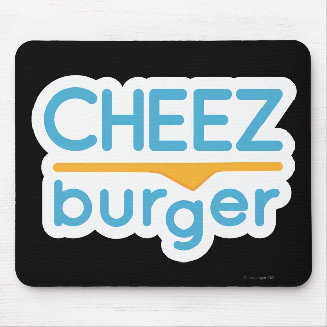 Cheezburger logotyp (färg) musmatta (Framsidan)