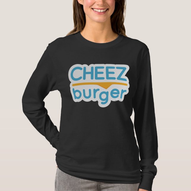 Cheezburger logotyp (färg) tröja (Framsida)