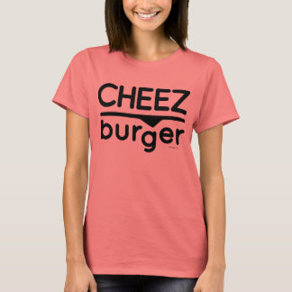 Cheezburger Logotyp (svart) T Shirt