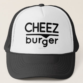 Cheezburger logotyp (svarten) keps