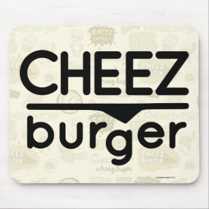 Cheezburger logotyp (svarten) musmatta