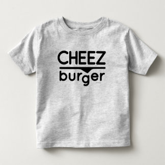 Cheezburger logotyp (svarten) tee
