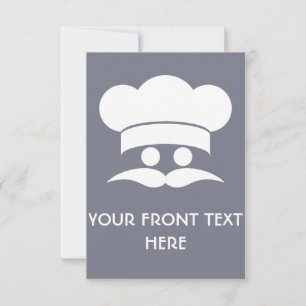 CHEF anpassade inbjudningar