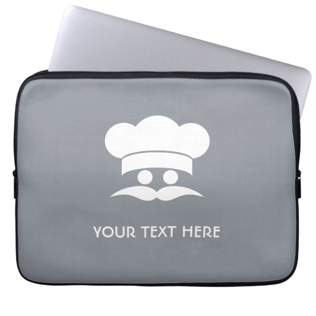 CHEF ANPASSNINGSBAR LAPTOP SLEEVE (Framsidan)