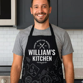 Chef Apron med Personlig-gåvor för eget namn Manar