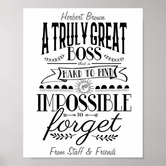 Chef-avskrivning Poster (Framsidan)