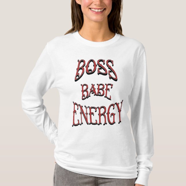 Chef Babe Energy T Shirt (Framsida)