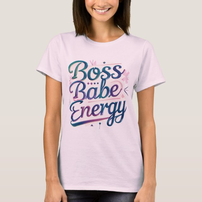 Chef Babe Energy Tee (Framsida)