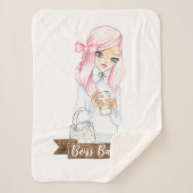 Chef Babe-filt till mysiga hem