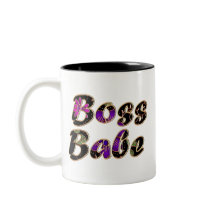 Chef Babe in Black Blommigt