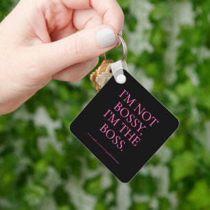 Chef Babe Keychain - fetstilt citattecken Nyckelring