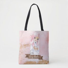 Chef Babe Planner för Chef Girls Tote bags Tygkasse