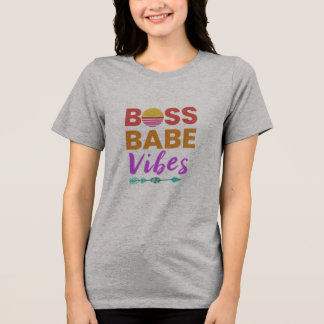 Chef Babe Vibes Empowerering Tee