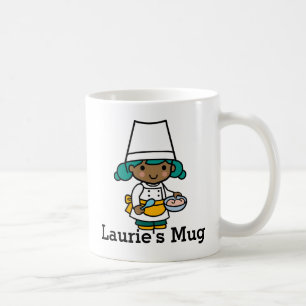Chef/ Baker Girl i Apron matlagning Kaffemugg