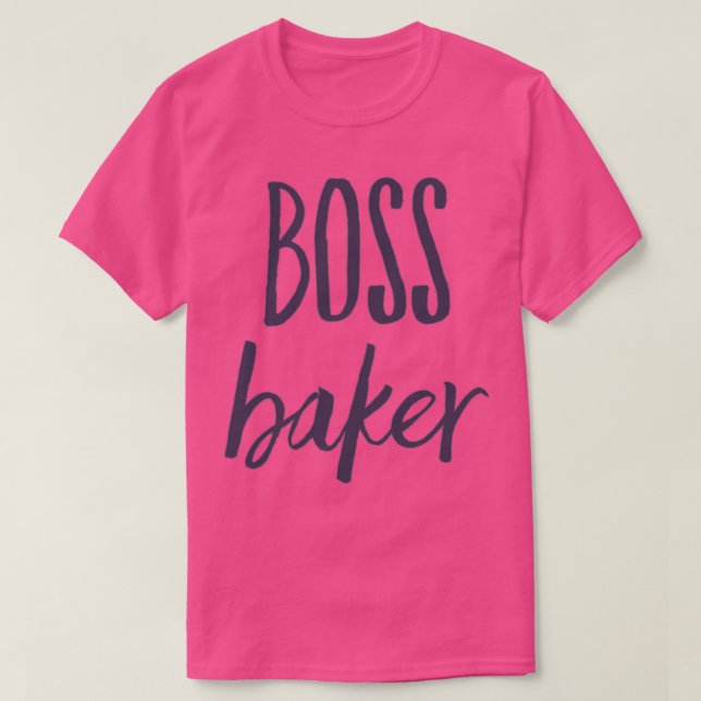 Chef Baker T Shirt (Design framsida)
